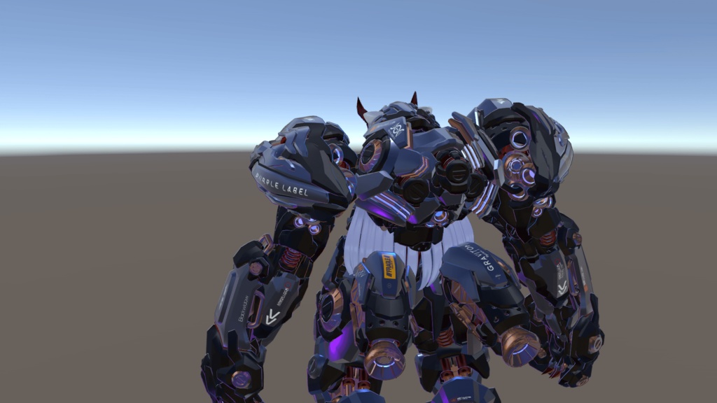 #ますきゃっと 用 超重量級装甲『モーター・オーガ』 (MA対応)