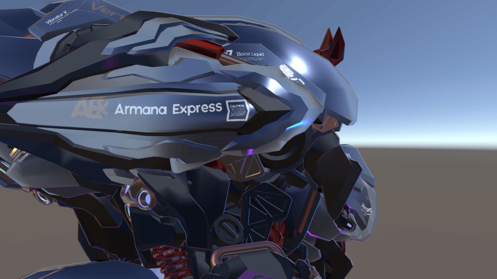 #ますきゃっと 用 超重量級装甲『モーター・オーガ』 (MA対応)