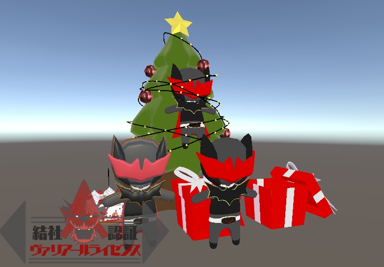 カルマブクロぬい＆ジンジャークッキー　withクリスマスツリー　