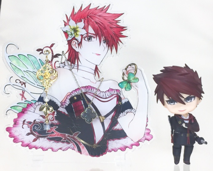 =刀剣女士アクリルフィギュア= ▲膝丸 ◎髭切 ◆鶯丸 ●大包平