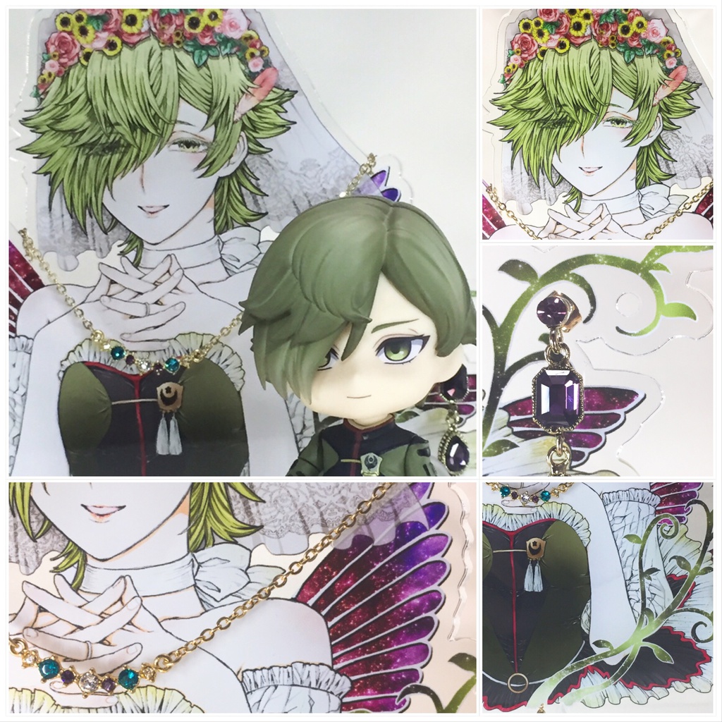 =刀剣女士アクリルフィギュア= ▲膝丸 ◎髭切 ◆鶯丸 ●大包平