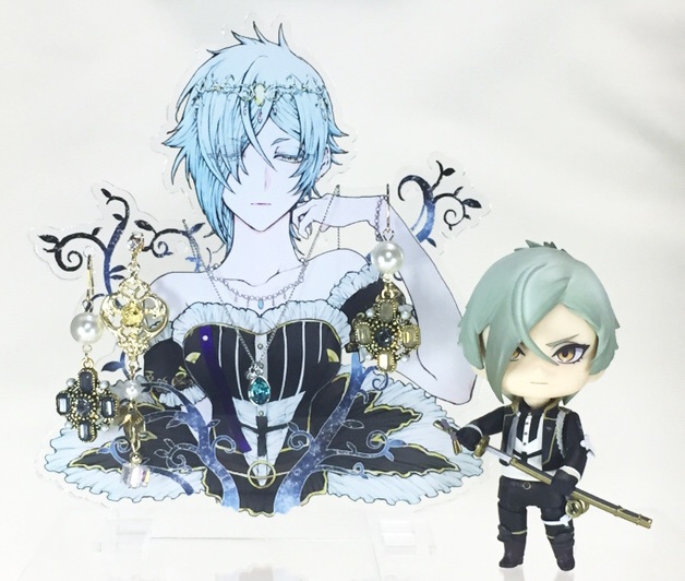 =刀剣女士アクリルフィギュア= ▲膝丸 ◎髭切 ◆鶯丸 ●大包平