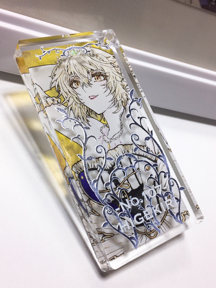 =刀剣女士アクリルドミノ= ▲膝丸 ◎髭切 ◆鶯丸 ●大包平