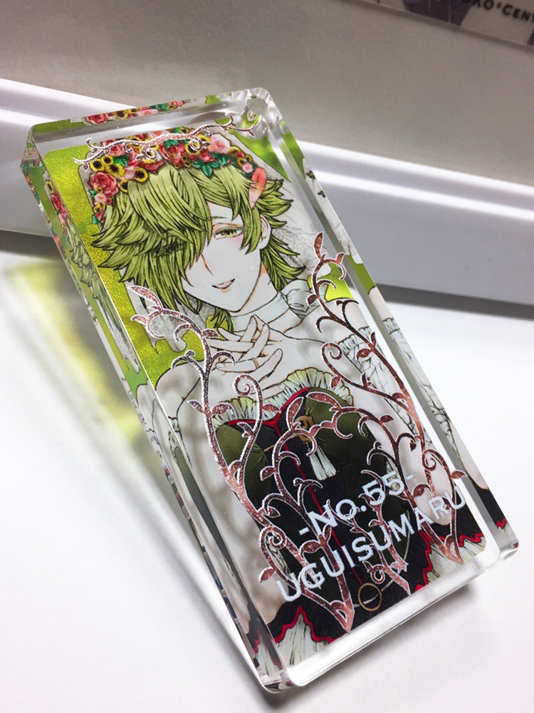 =刀剣女士アクリルドミノ= ▲膝丸 ◎髭切 ◆鶯丸 ●大包平