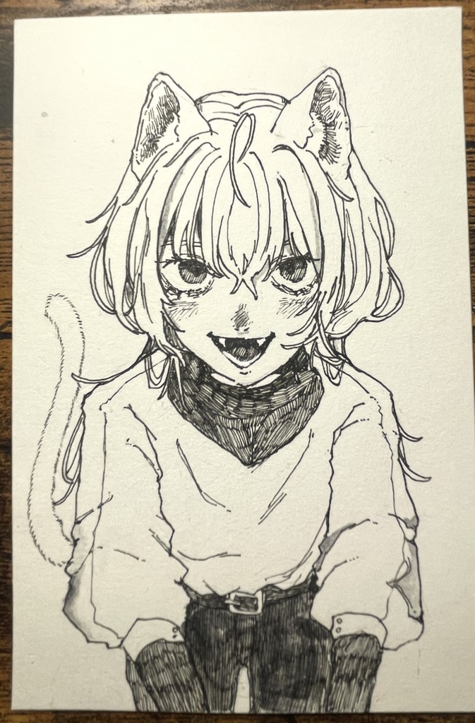 けもみみさん　原画