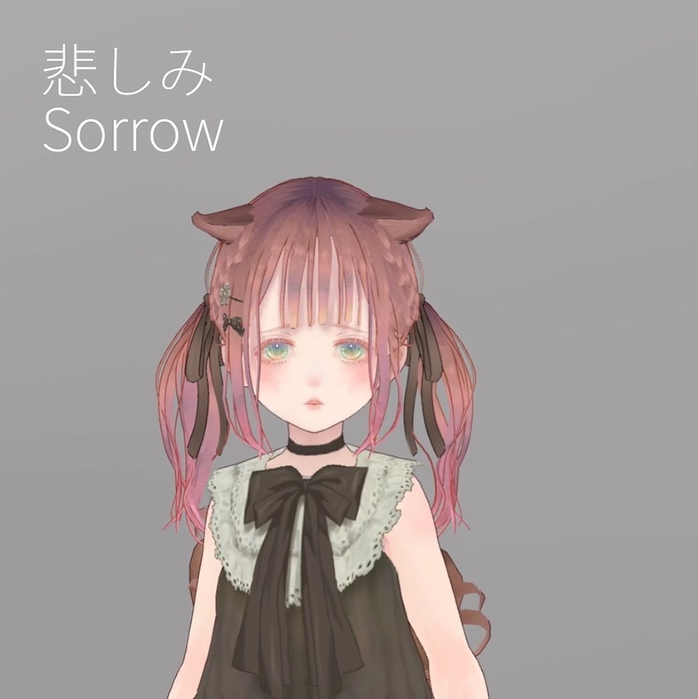 オリジナル3Dモデル『りす子』(VRM)