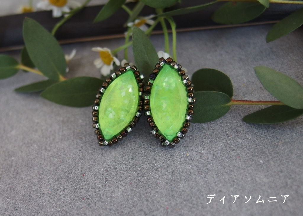 【twst】マジペン風カボションピアス