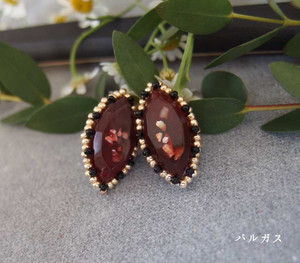 【twst】マジペン風カボションピアス