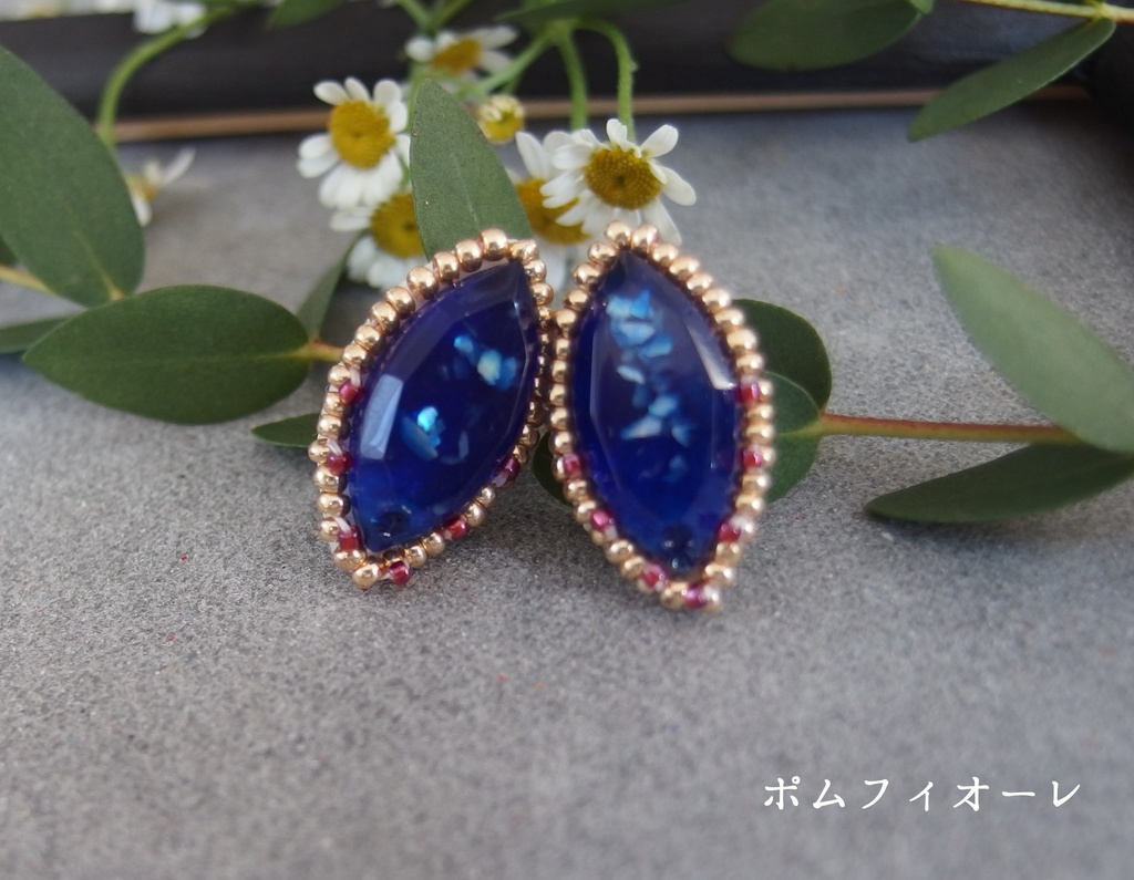 【twst】マジペン風カボションピアス