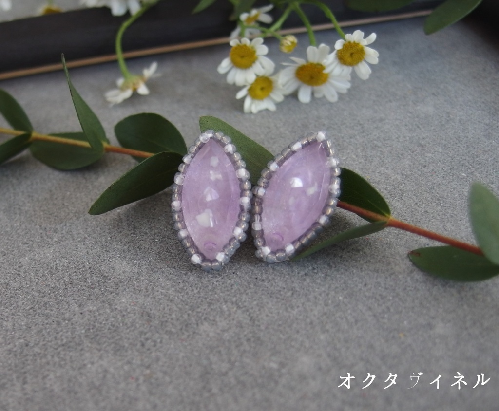 【twst】マジペン風カボションピアス