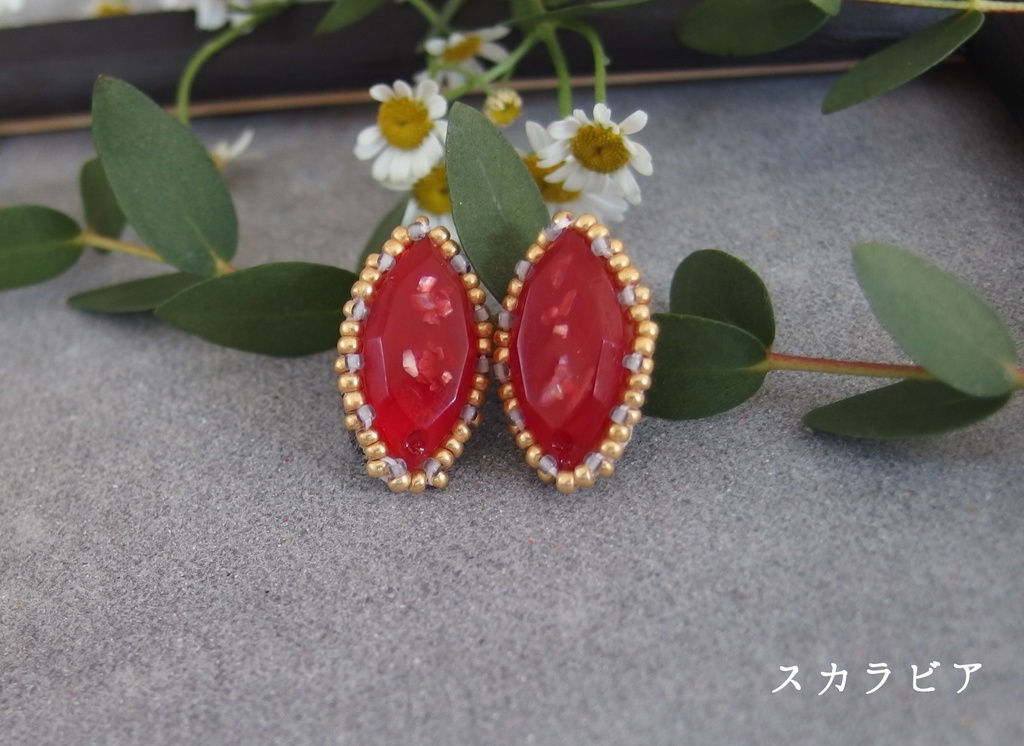 【twst】マジペン風カボションピアス