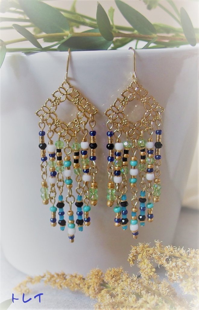 【twst】ヤーサミーナシルクイメージピアス(イヤリング)