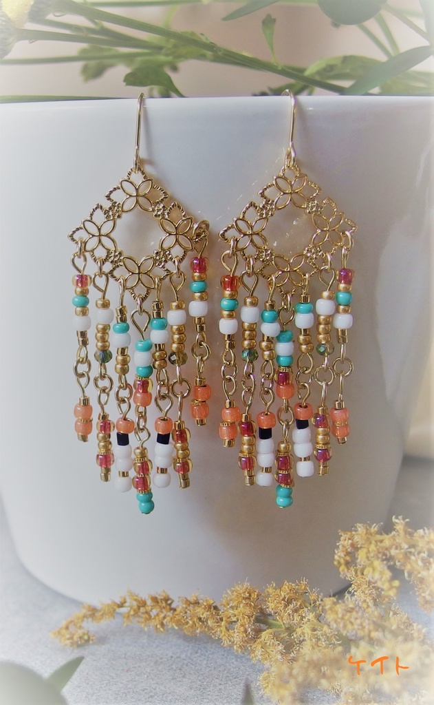 【twst】ヤーサミーナシルクイメージピアス(イヤリング)