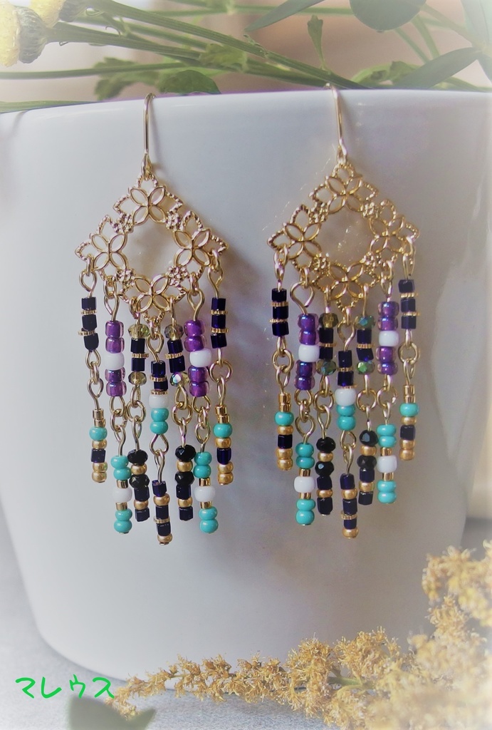 【twst】ヤーサミーナシルクイメージピアス(イヤリング)