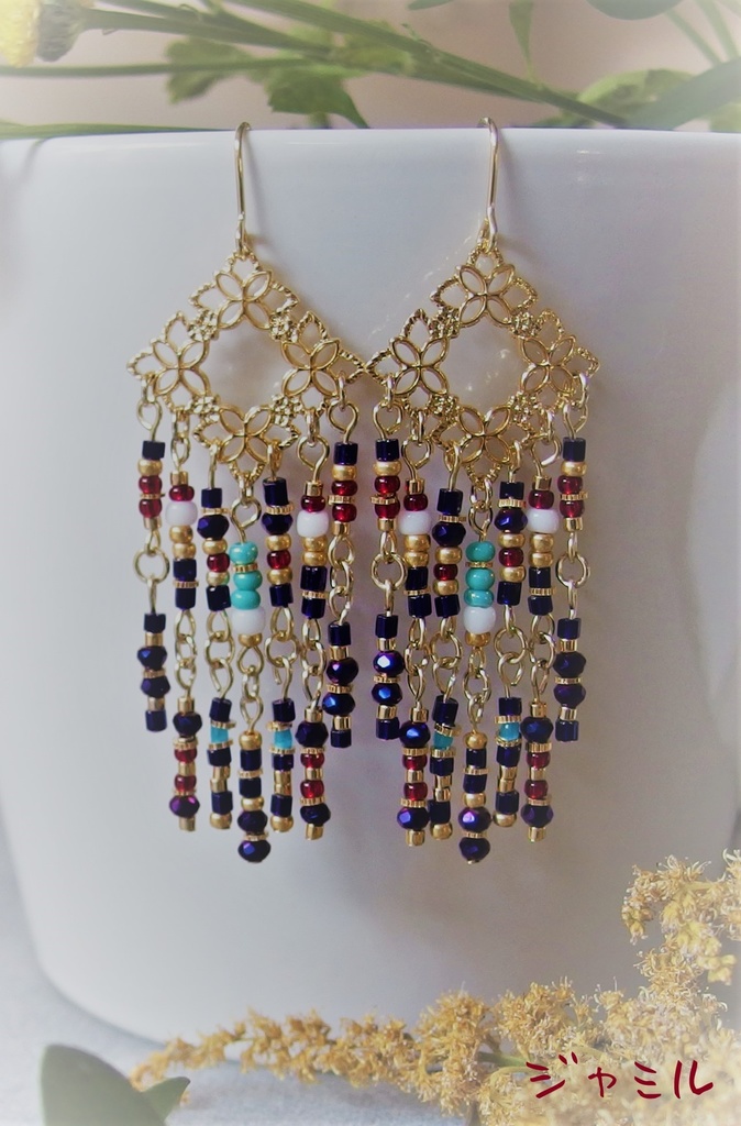 【twst】ヤーサミーナシルクイメージピアス(イヤリング)