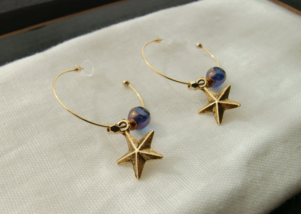 【金カム】イメージフープピアス