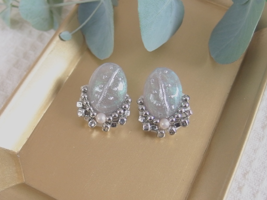 【金カム】face*scarカボションピアス