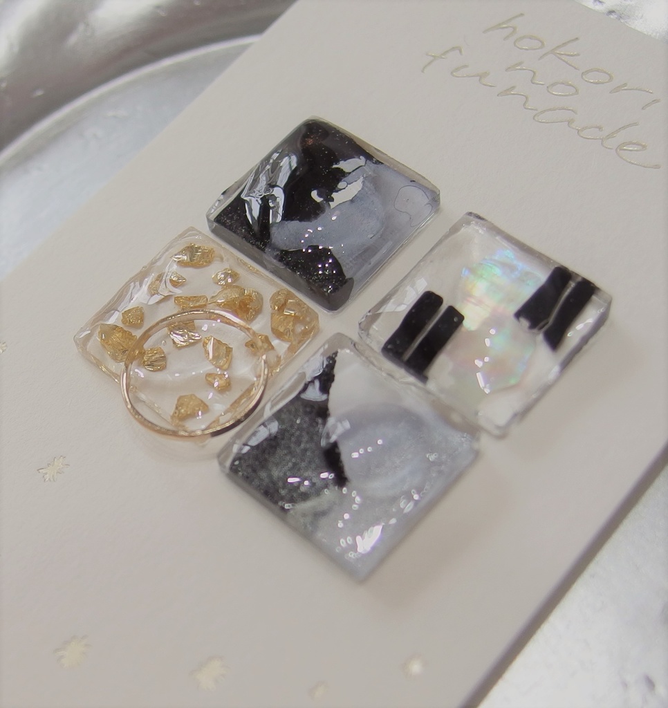 【金カム】シカクアソートピアス