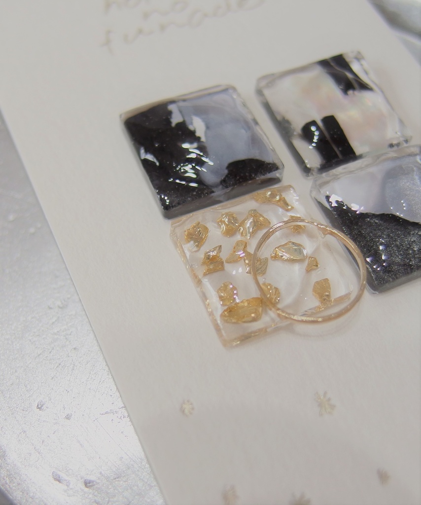 【金カム】シカクアソートピアス