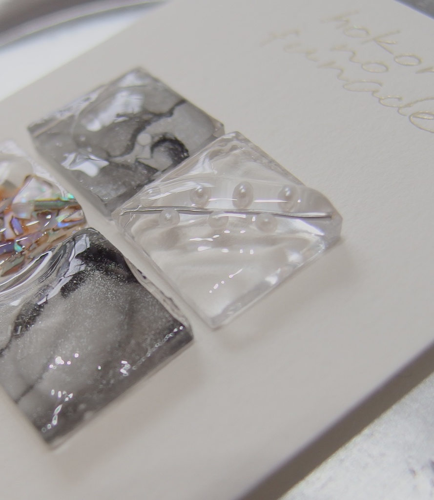 【金カム】シカクアソートピアス