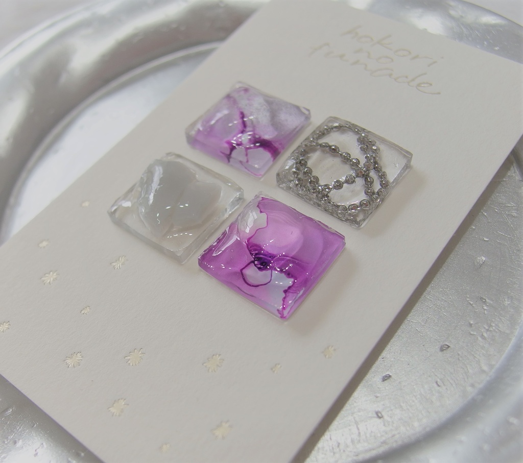 【金カム】シカクアソートピアス