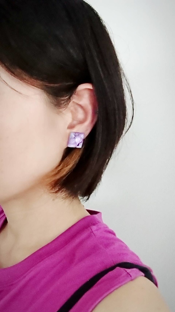 【金カム】シカクアソートピアス