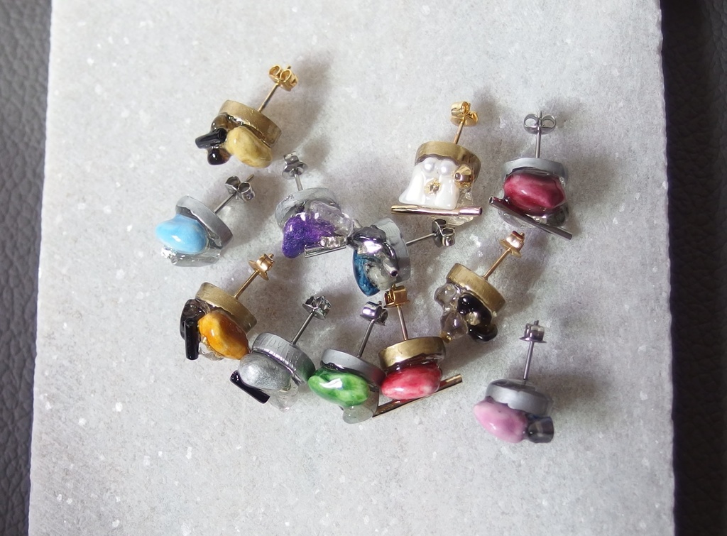 【龍如】ひとつぶピアス