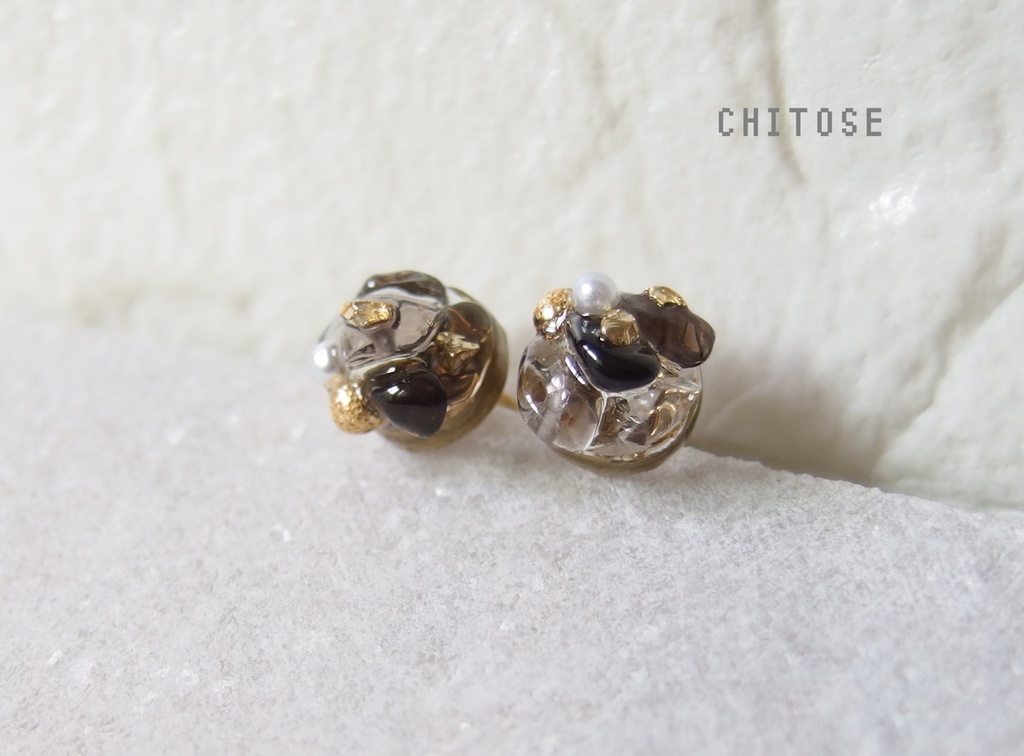 【龍如】ひとつぶピアス