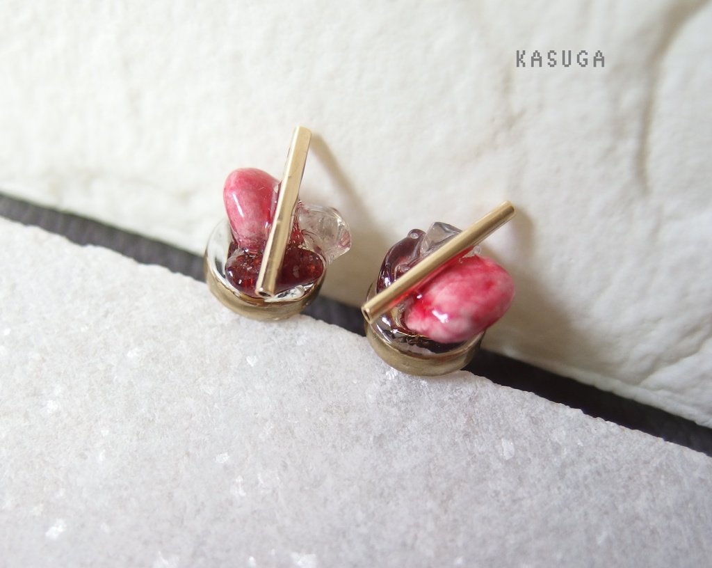 【龍如】ひとつぶピアス