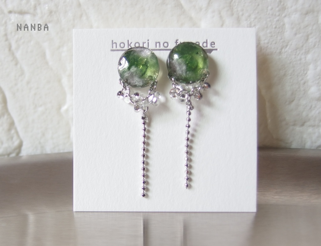 【龍如】ニュアンスチェーンピアス