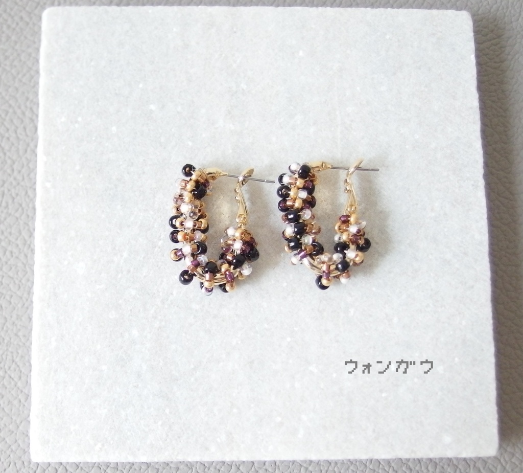 【トワウォ】イメージフープピアス/イヤリング