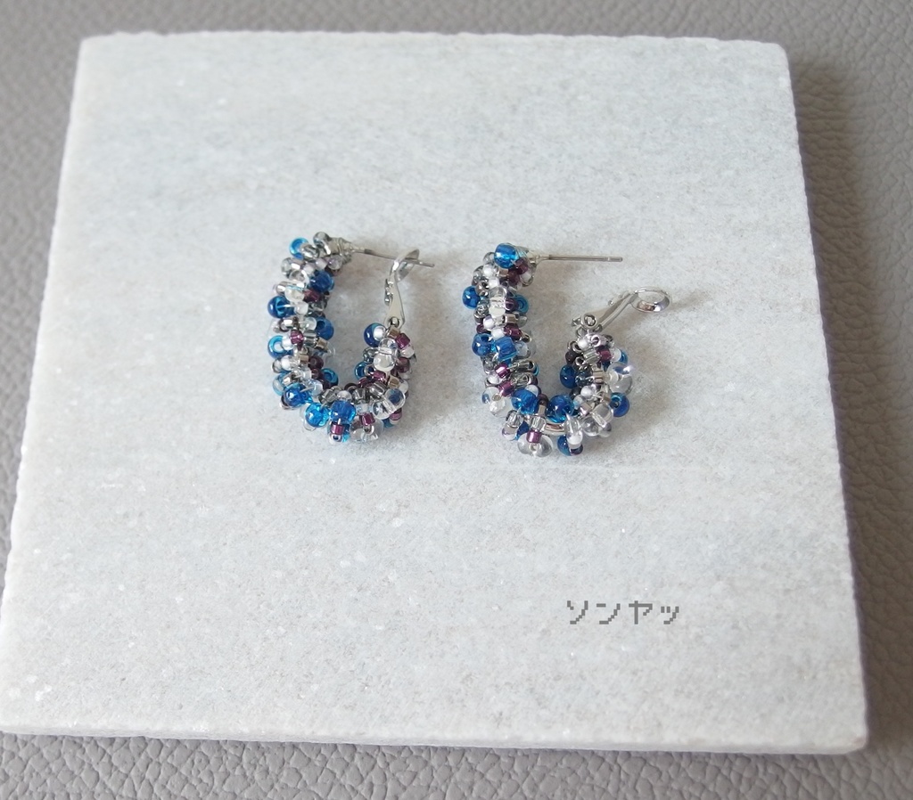 【トワウォ】イメージフープピアス/イヤリング