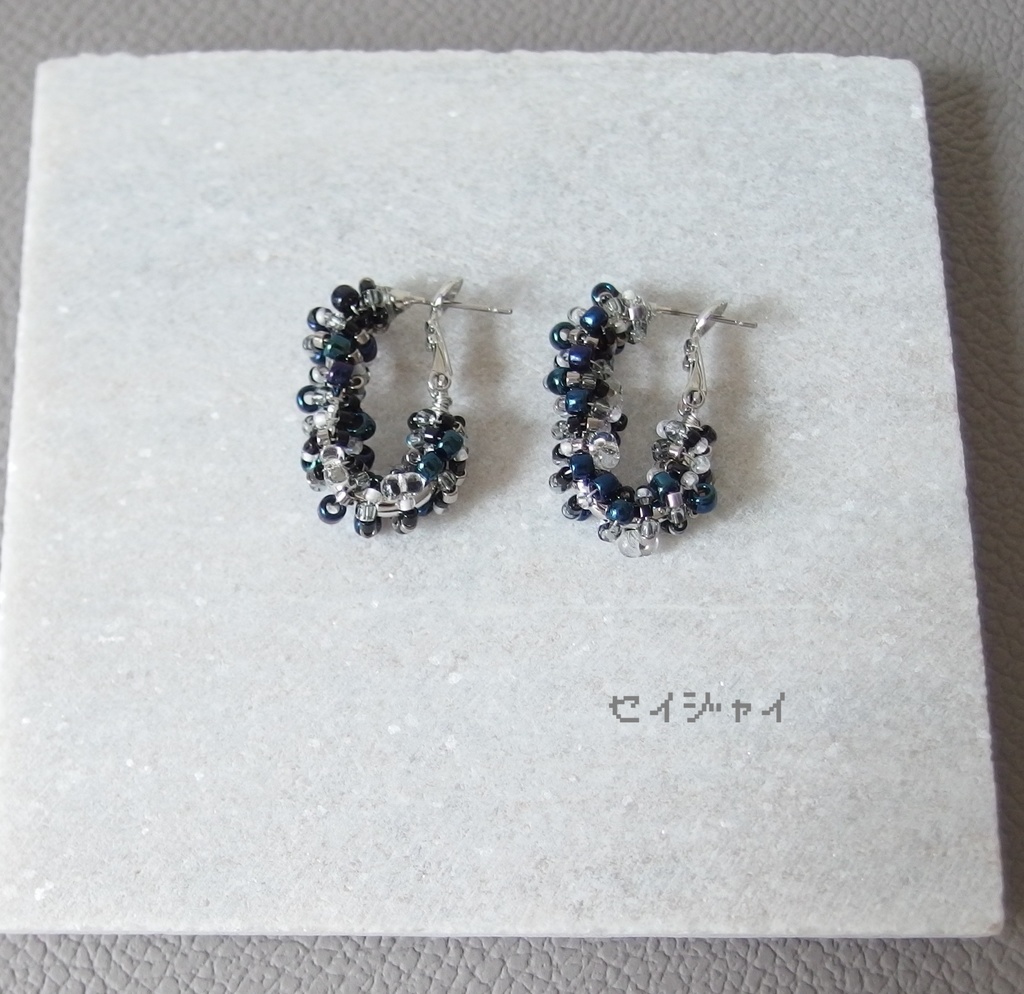 【トワウォ】イメージフープピアス/イヤリング