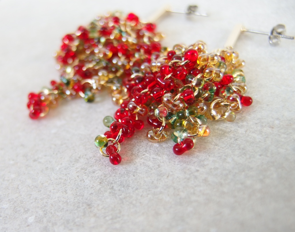 【トワウォ】四少+他イメージビーズピアス