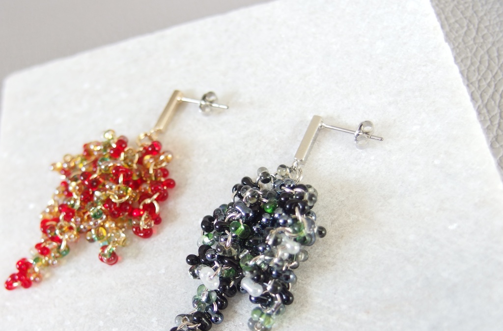 【トワウォ】四少+他イメージビーズピアス