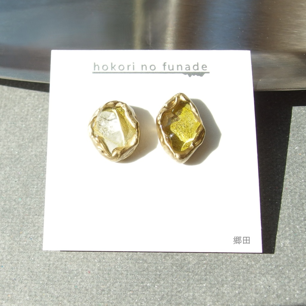 【龍如】インクアートつぶピアス(イヤリング)