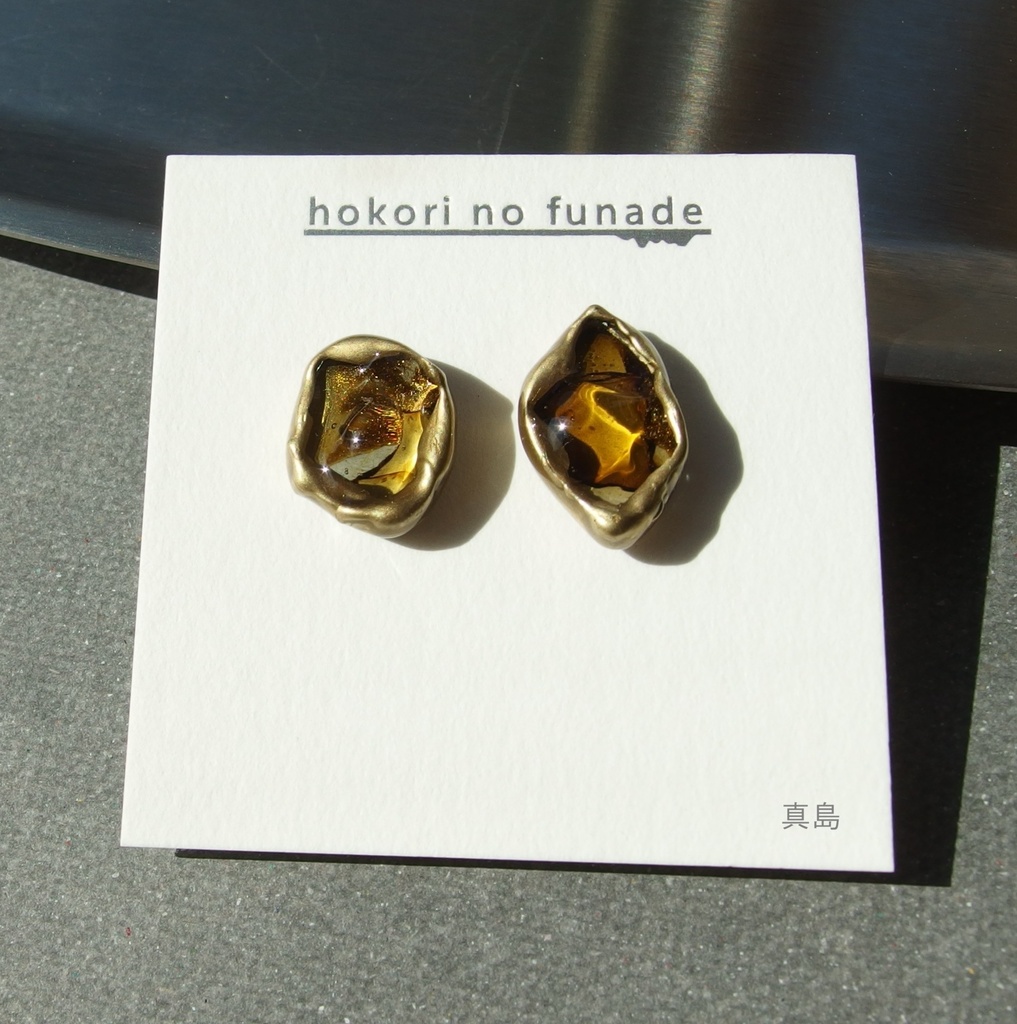 【龍如】インクアートつぶピアス(イヤリング)