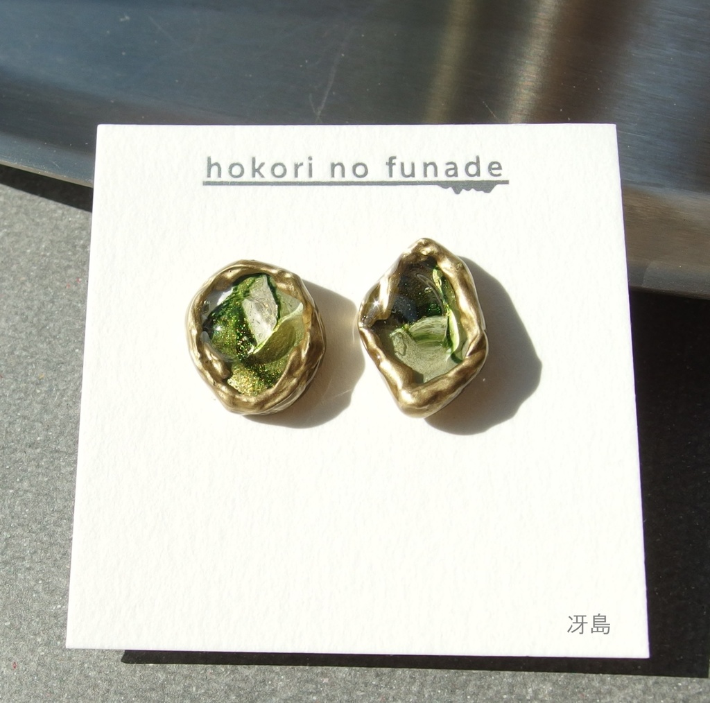 【龍如】インクアートつぶピアス(イヤリング)