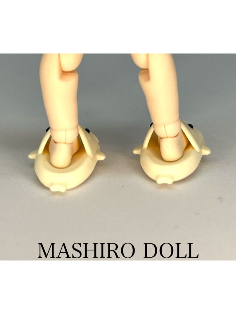ドール靴　ねんどろいどどーる対応　サンダル　サメ　11cmオビツボディ対応
