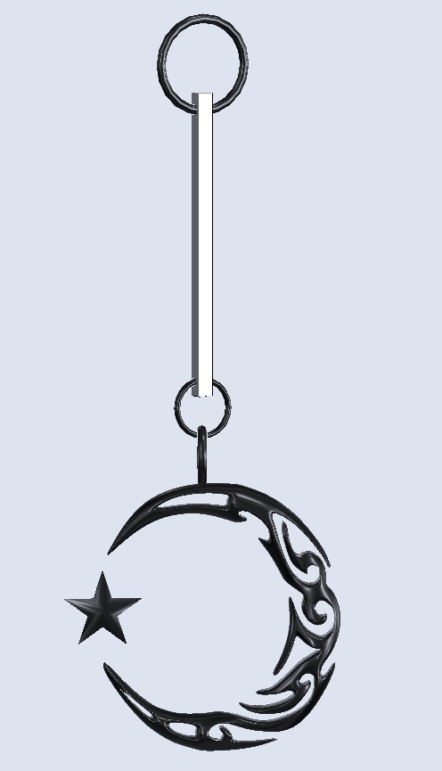 Lune&Star_Necklace_Earrings