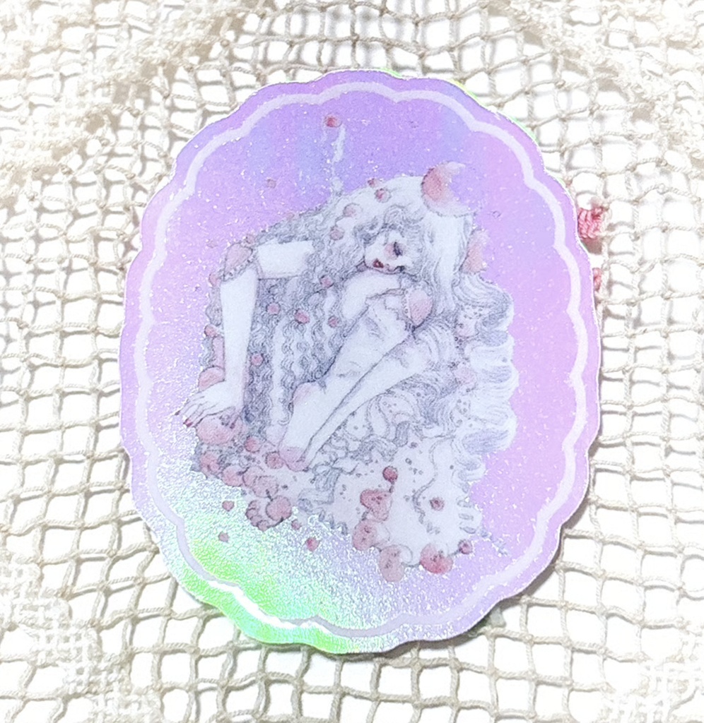 ステッカー　 【Kesaranpasaran girl】