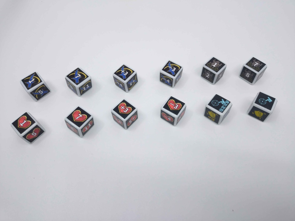 Shadowverse EVOLVE(シャドウバース エボルヴ)プレイ用 オリジナルダイス サイズ16mm