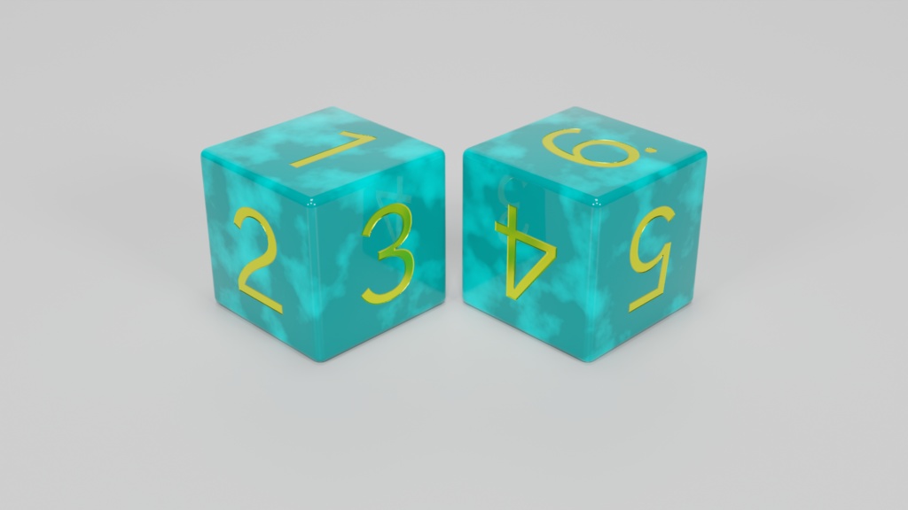 3Dダイスセット