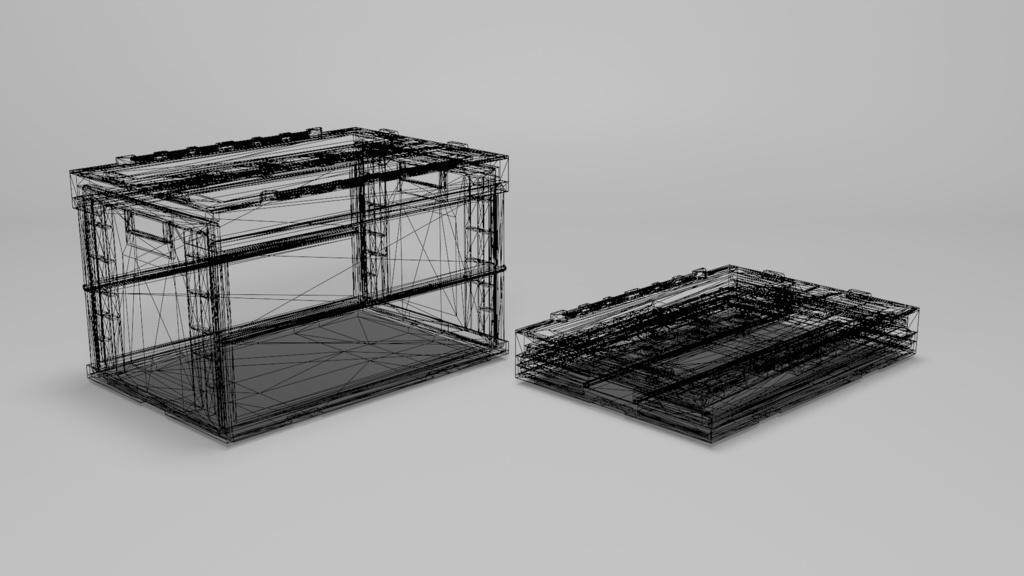 3D 折り畳みコンテナ