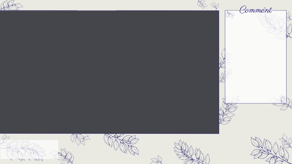 【配信画面】simpleleaf