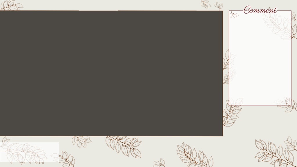 【配信画面】simpleleaf