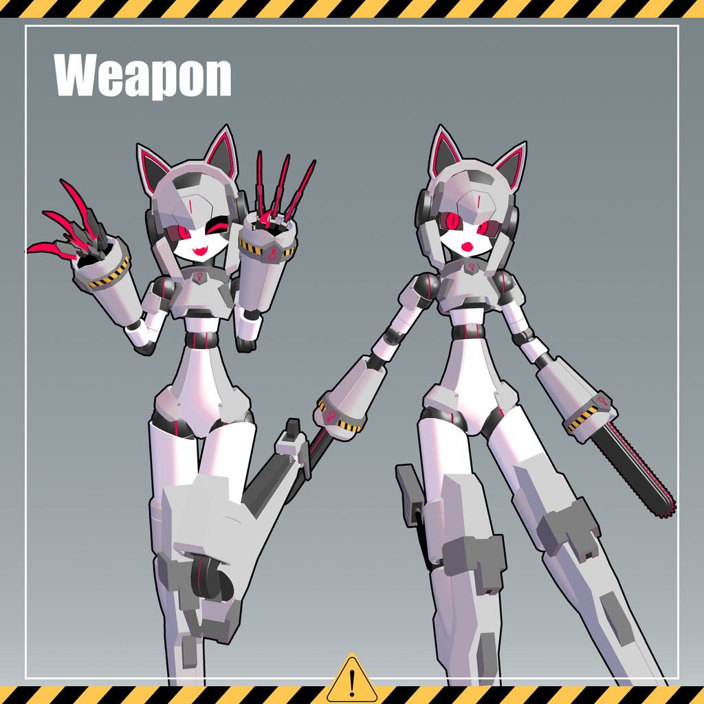 VRChat向け3Dモデル クレイス