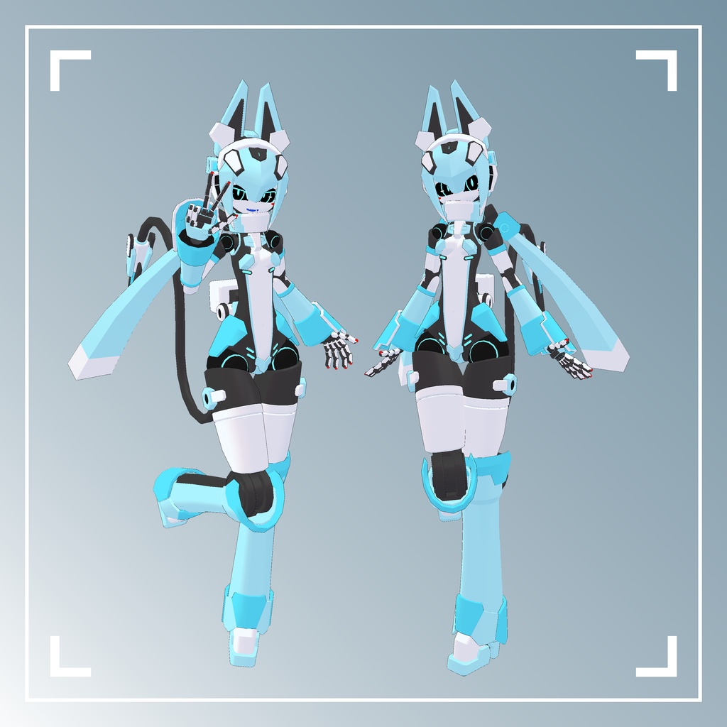 【36式 敷波ちゃん向け】寒冷地用アーマー 幻氷