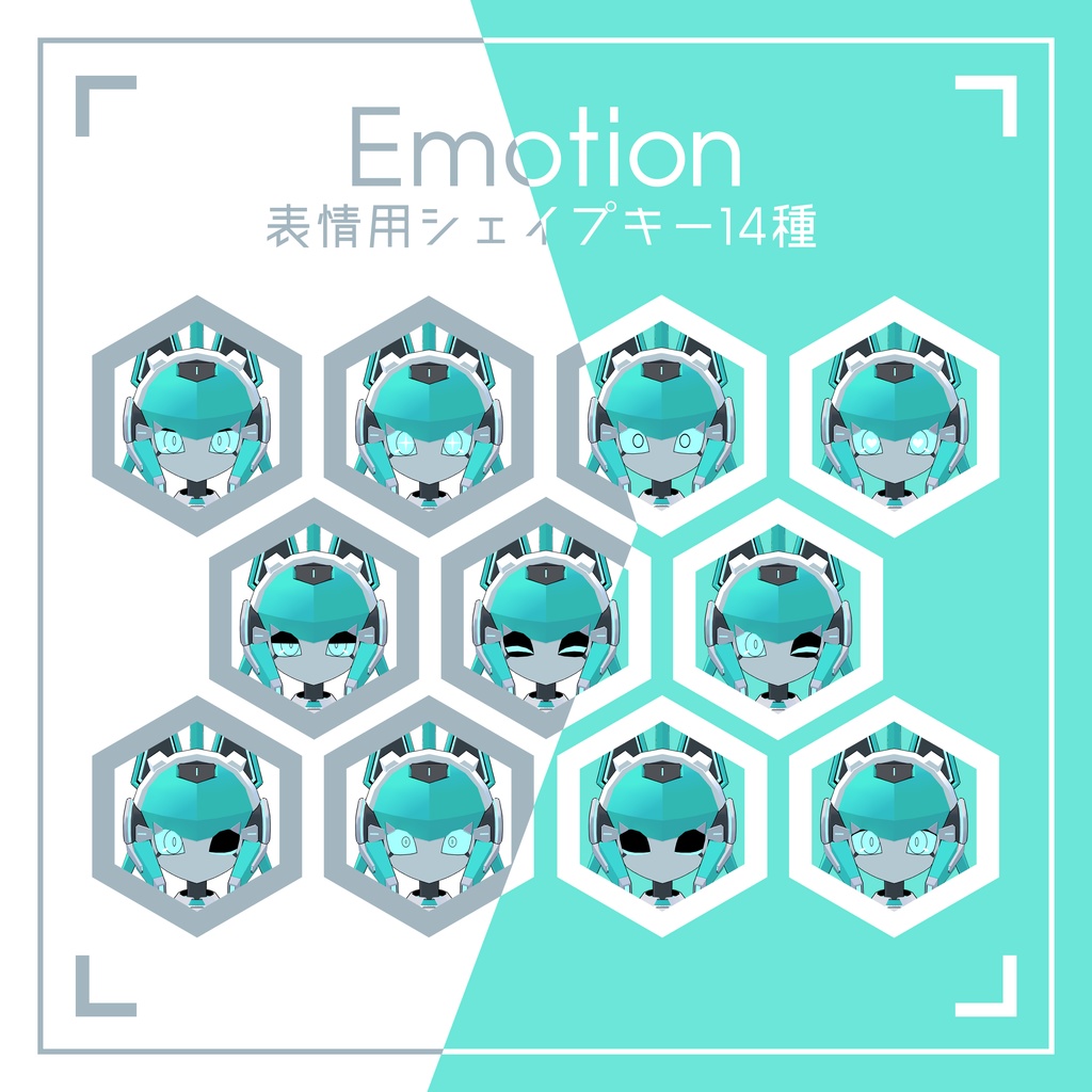 VRChat向け3Dモデル トリフォリウム