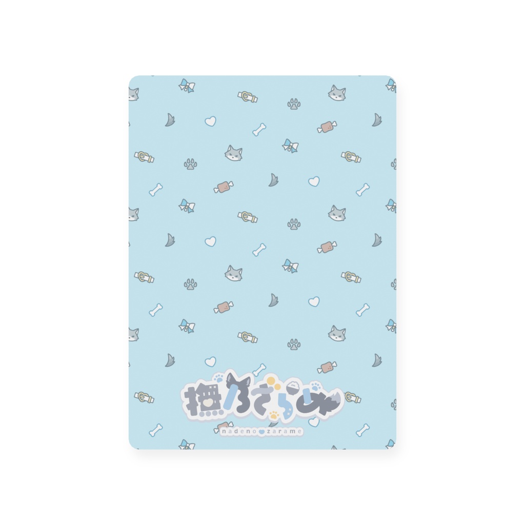 1枚絵プラスチックカード🐶🐾